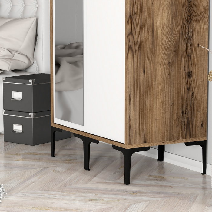Hanah Home Kumsal RS - Nogal y blanco
